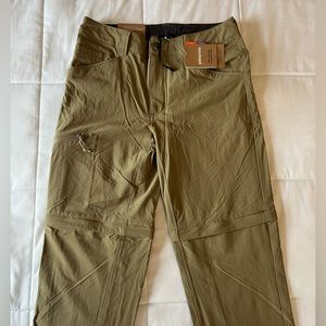 NWT Patagonia Quandary Convertible Pants
